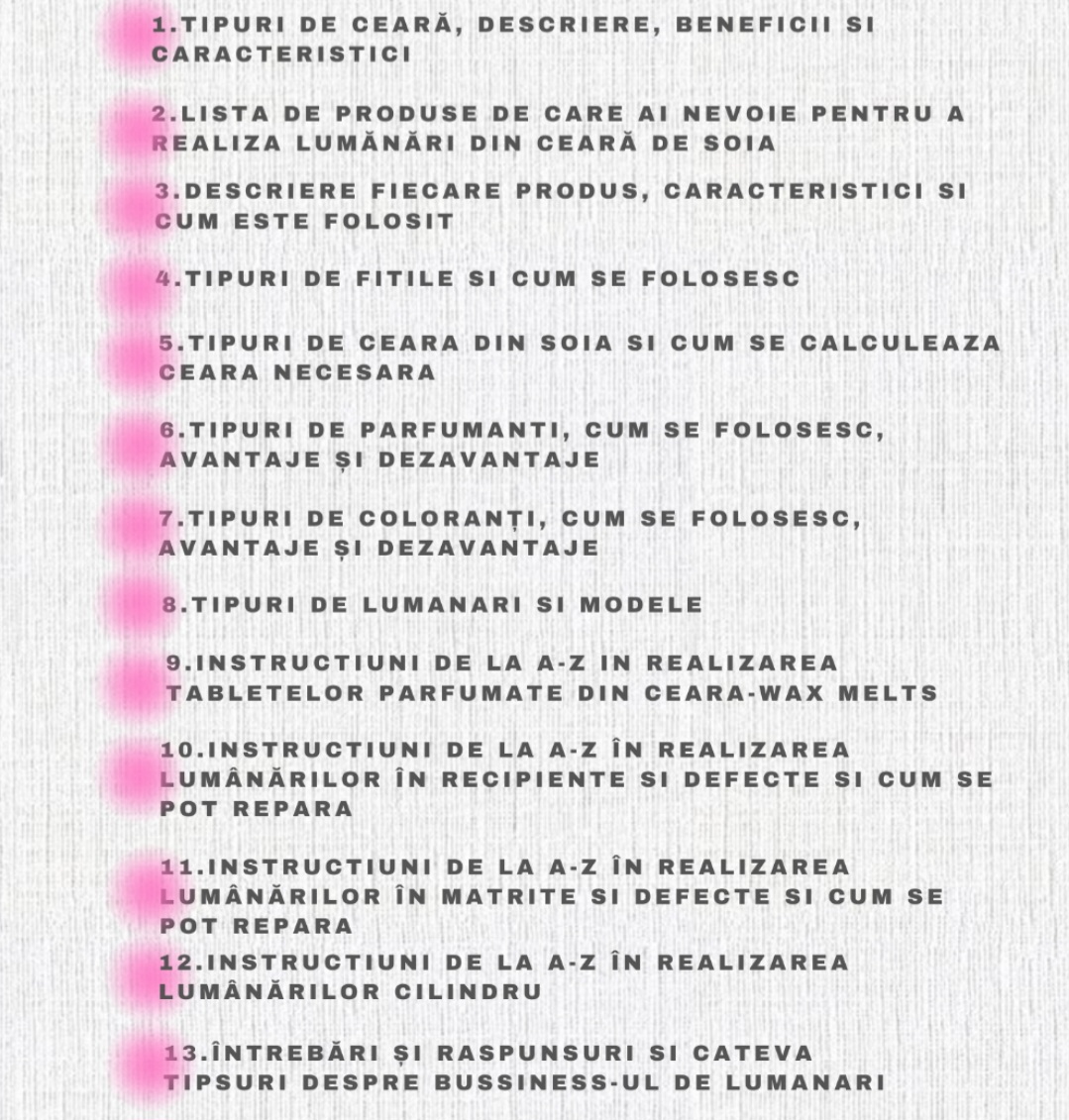 Cum să faci Lumânări din Ceară de Soia - Carte Digitală PDF - imagine 3